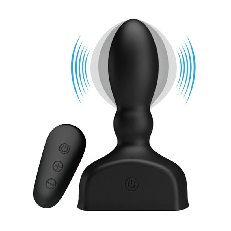 Plug Anal Vibrant 10 Vitesses – Avec Poignée, Pour Jouets BDSM, Neuf Non Ouvert